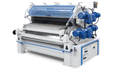 Osama SV4X4-350 Top and Bottom Glue Spreader / 4 Rollers and 4 Motors