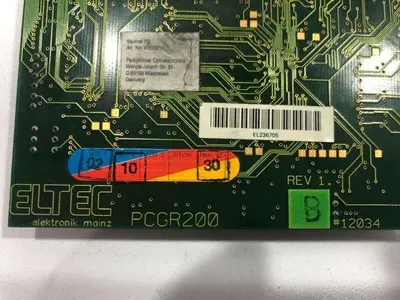 Eltec Elektronik Mainz PCGR200 Circuit Board Rev 1