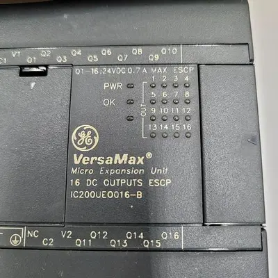 New | in-Stock GE GE VERSA MAX MICRO PLC EXPANSION UNIT IC200UE0016-B 16DC OUTPUTS ESCP ORIGINAL PACKAGING PLC Expansion Units Michigan US | ND Industrial Surplus #1226698