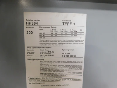 Used Murray NA Switchgears Ohio US | Equipment Recovery Corp. #1331859