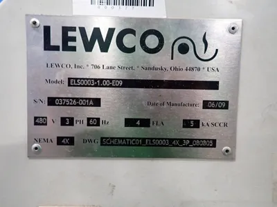 Used 2009 LEWCO ELS00031.00E09 Belt Conveyors Ohio US | HGR 24 #942551