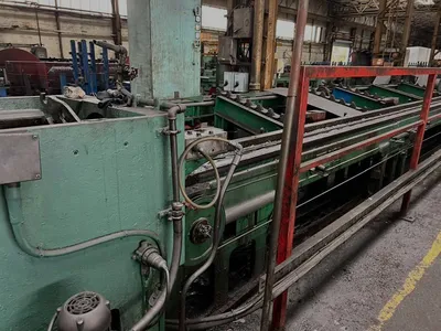 Used SAMUEL PLATT 20 TON SINGLE PULL DRAWBENCH & STRAIGHTENING LINE (14726) Draw Benches Connecticut US | Machinery International LLC #1558099