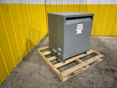 112.50 KVA SQUARE D SORGEL 480->208Y/120 3-PHASE ELECTRICAL TRANSFORMER: STOCK #23730