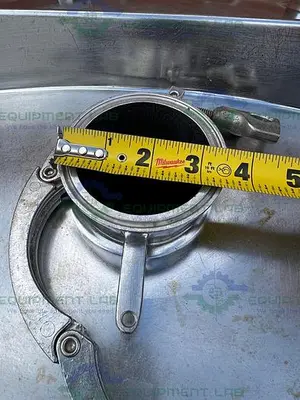USED DCI 200 LITER STAINLESS STEEL JACKETED  REACTOR MIXING TANK