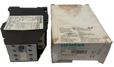 NEW SIEMENS 3TF4222-0AJ2 CONTACTOR 3TF42220AJ2