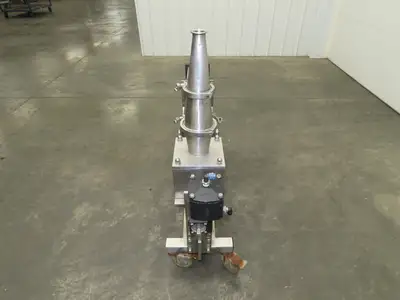 Piston Metering Pump Stainless Steel Pneumatic 1 Gal Displacement 3 Way Valve