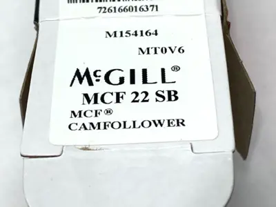 New | in-Stock McGill Cam Follower, Crowned, 22mm Dia., 12mm Width, 23mm Stud Length Tooling & Accessories (Other) Michigan US | Maverick Industrial Sales #1487736