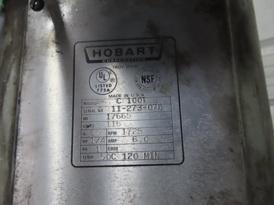 USED Hobart C100T