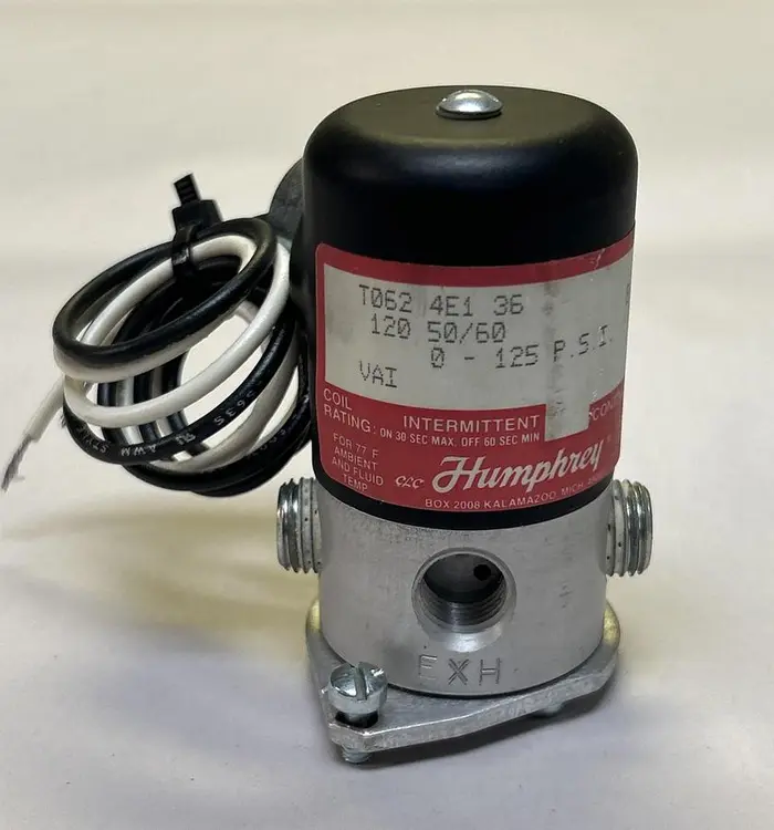 Used HUMPHREY T0624E136 Pump & Valve Parts Ohio US | Surplus Asset Holdings #1240201