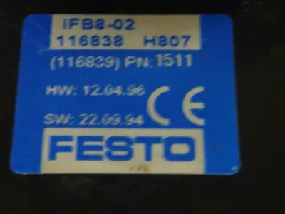 USED FESTO IFB8-02