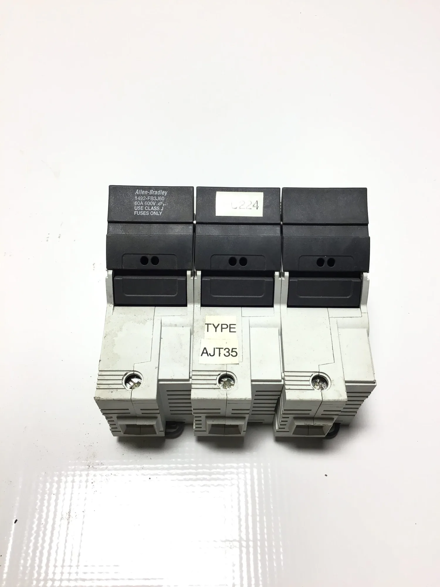 Allen-Bradley 1492-FB3J60 Fuse Holder 60A (Lot of 4)