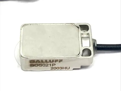 BOS021P, BOS R01E-PS-KE20-02 | Balluff BOS021P Cubical Through-Beam Photoelectric Sensor BOS R01E-PS-KE20-02 - New