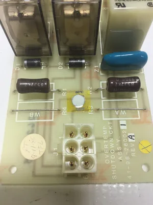 Cyberex 41-98-26002 Overtemp Shutdown Circuit Card Assembly