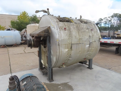 105 cu ft J.H. Day Turbulent Mixer with vacuum dryer capability
