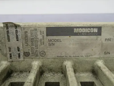 Used MODICON AS-H827-209 Programmable Logic Controllers Texas US | Aucto #1308450