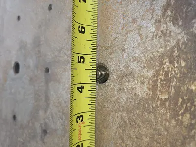 6' x 42" Heavy Duty 2" Thick Top Cast Iron Setup Fixture Table