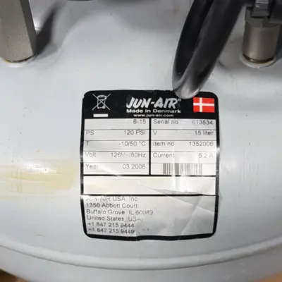 USED Jun-Air Jun-Air Compressor Model 6