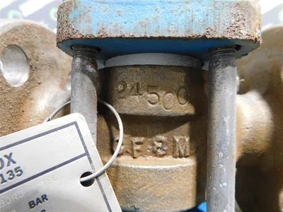 Jacoby Tarbox TBC12S Flow Indicator 150PSIG 10.3Bar 300°F 149°C CF8M 316SS Used