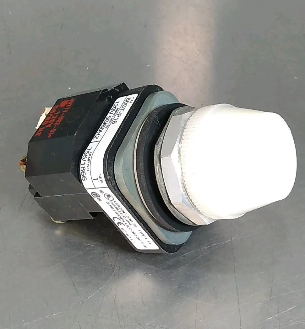 Allen-Bradley 800T-P16/T Round Light White Loc4E7