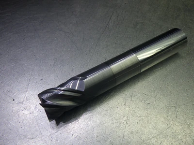 Monster 1" 4 Flute Carbide CR XL Endmill 1" Shank .03" R 294-004111 (LOC943B)