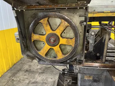 18" X 27" HYDMECH MODEL #S-25A AUTOMATIC HORIZONTAL MITER SAW WITH NESTING: STOCK #23698