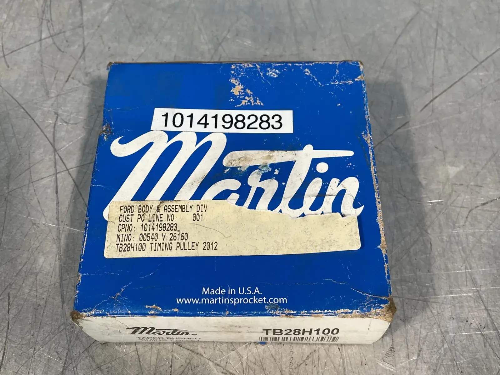 New | in-Stock MARTIN TB28H100 Miscellaneous MRO Ohio US | HGR 24 #1089660