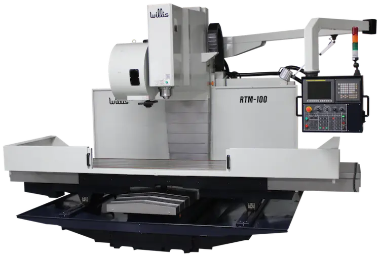 New | Build-to-Order WILLIS MACHINERY RTM-100 Vertical Machining Centers Utah US | New Vision Machine Tools, LLC #1513025