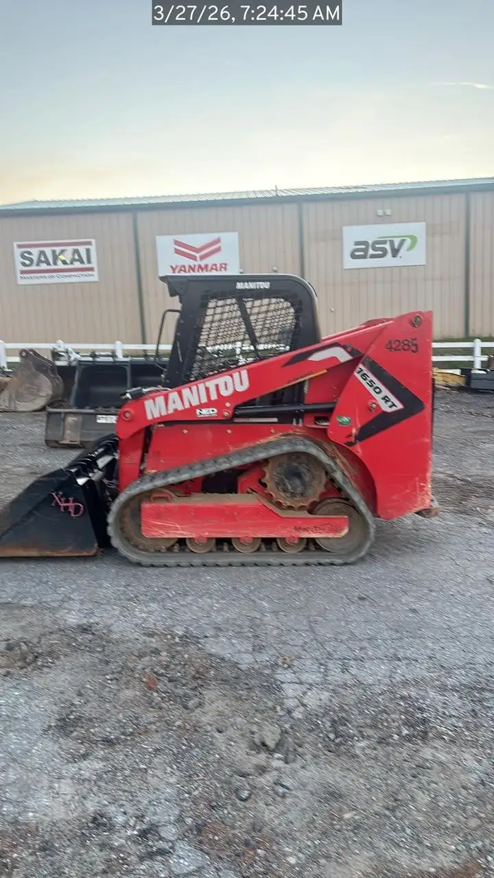 New | in-Stock 2023 MANITOU 1650RT Compact Track Loaders North Carolina US | National Equipment Dealers #1422774