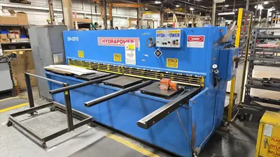 HYDRAPOWER SH-2010 Power Squaring Shears (Inch) | Used Fab Machines (1)
