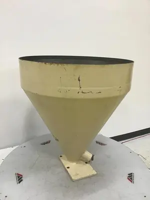 USED METAL FABRICATOR HOPPER
