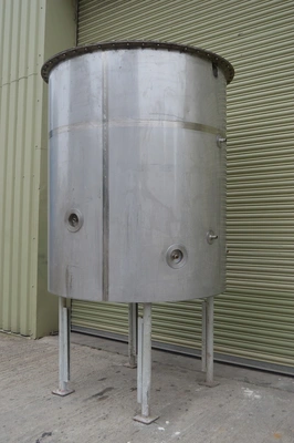 2,200L S/S JKTD Enclosed Mixing Tank