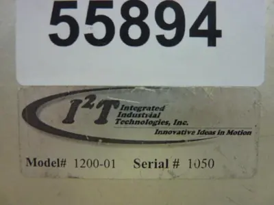 USED INTEGRATED INDUSTRIAL TECH 1200-01