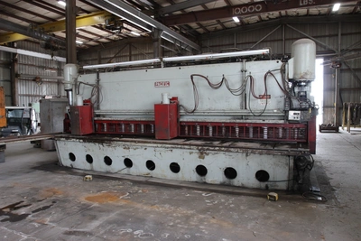 Pacific 500R20 Shear, Cap: 20' x 1/2" (LOCATION: Schertz, TX)