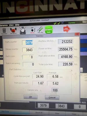 USED CINCINNATI 230 AF