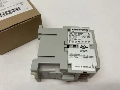 USED ALLEN-BRADLEY SER. A CONTROL RELAY 4 NO CONTACTS