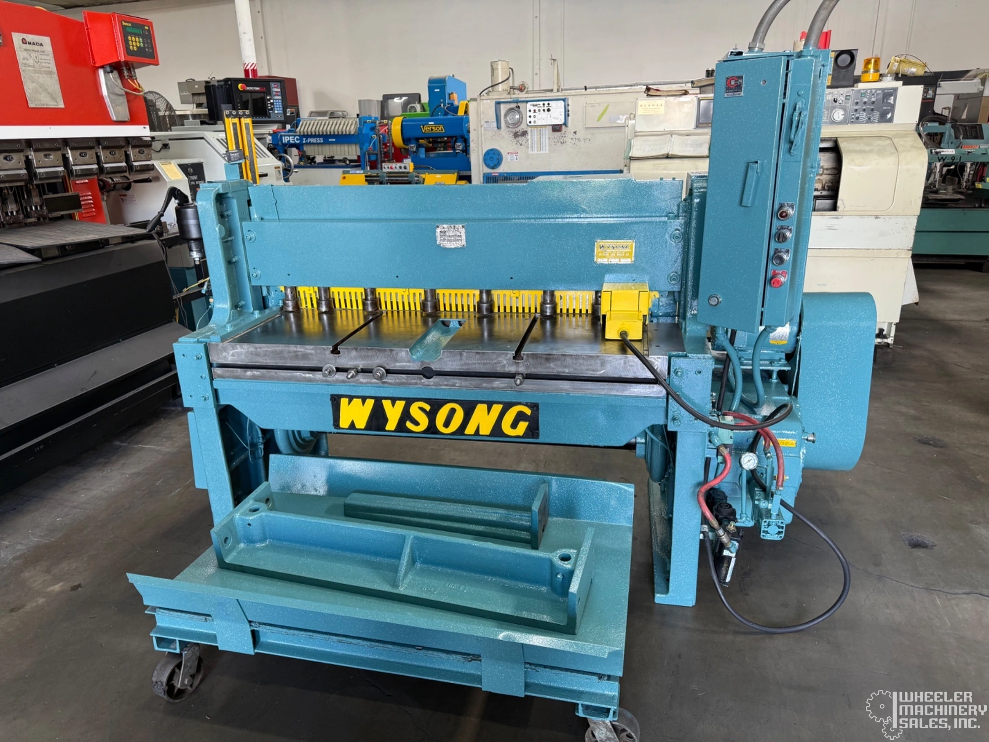WYSONG 1252 POWER SHEAR 12 GA. X 4' #7682 #1
