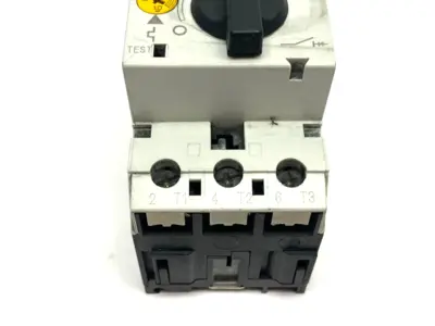 USED MOELLER MANUAL MOTOR PROTECTION CIRCUIT BREAKER