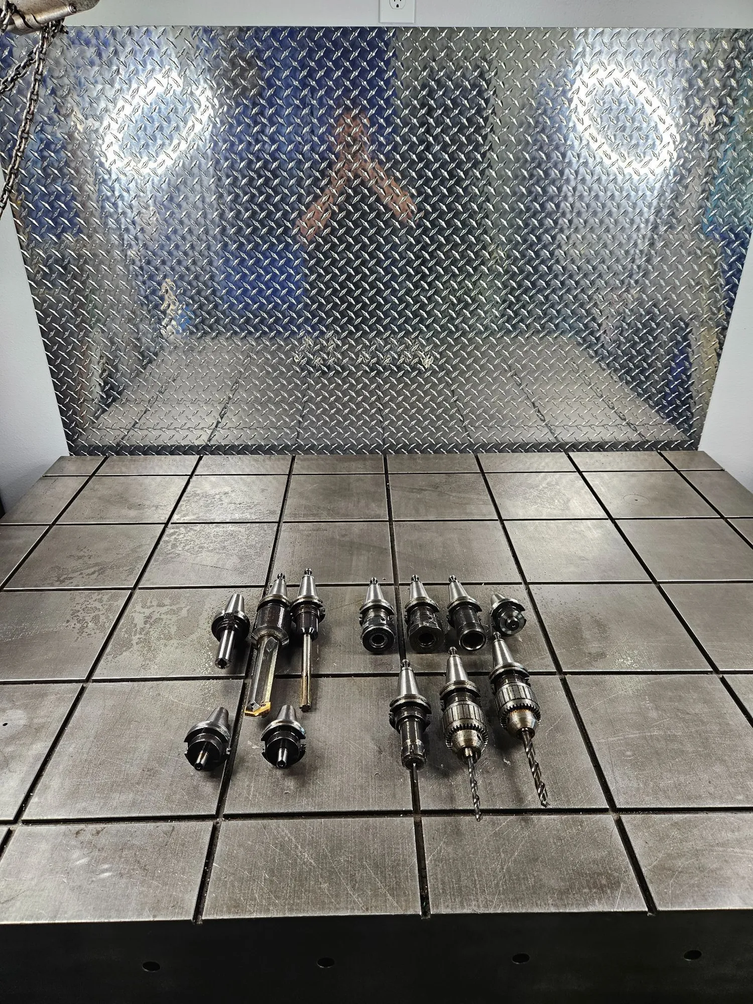 (12 Qty.) CAT-40 CNC Tool Holders PARLEC #7948