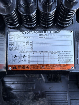 USED 2010 TOYOTA 8FGCU32