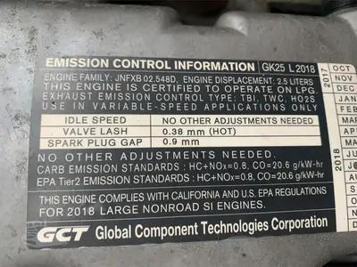 Used 2018 CATERPILLAR GP30N Internal Combustion Forklifts: Pneumatic Tire California US | Mittry Construction #1363440