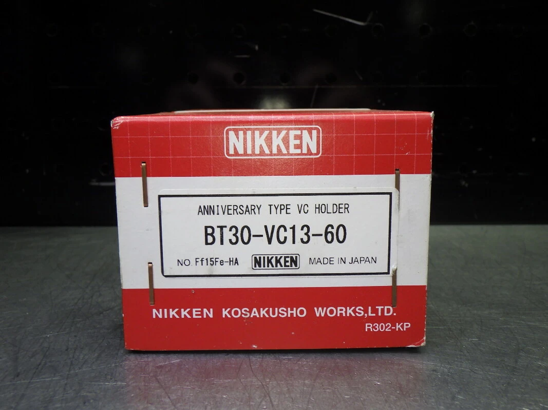 Nikken BT30 VC13 Collet Chuck 60mm Pro BT30-VC13-60 (LOC615)