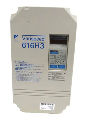 REFURBISHED YASKAWA CIMR-H3V43P7 AC DRIVE VARISPEED 616H3 5HP CIMRH3V43P7