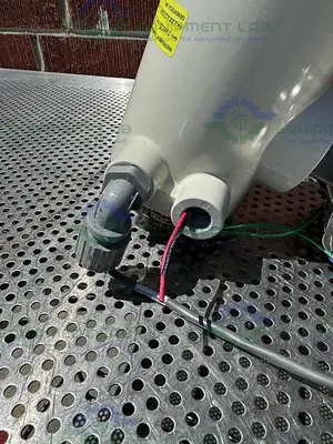 USED YOKOGAWA ADMAG CA202SN MAGNETIC FLOWMETER W/ 1" SANITARY FITTING