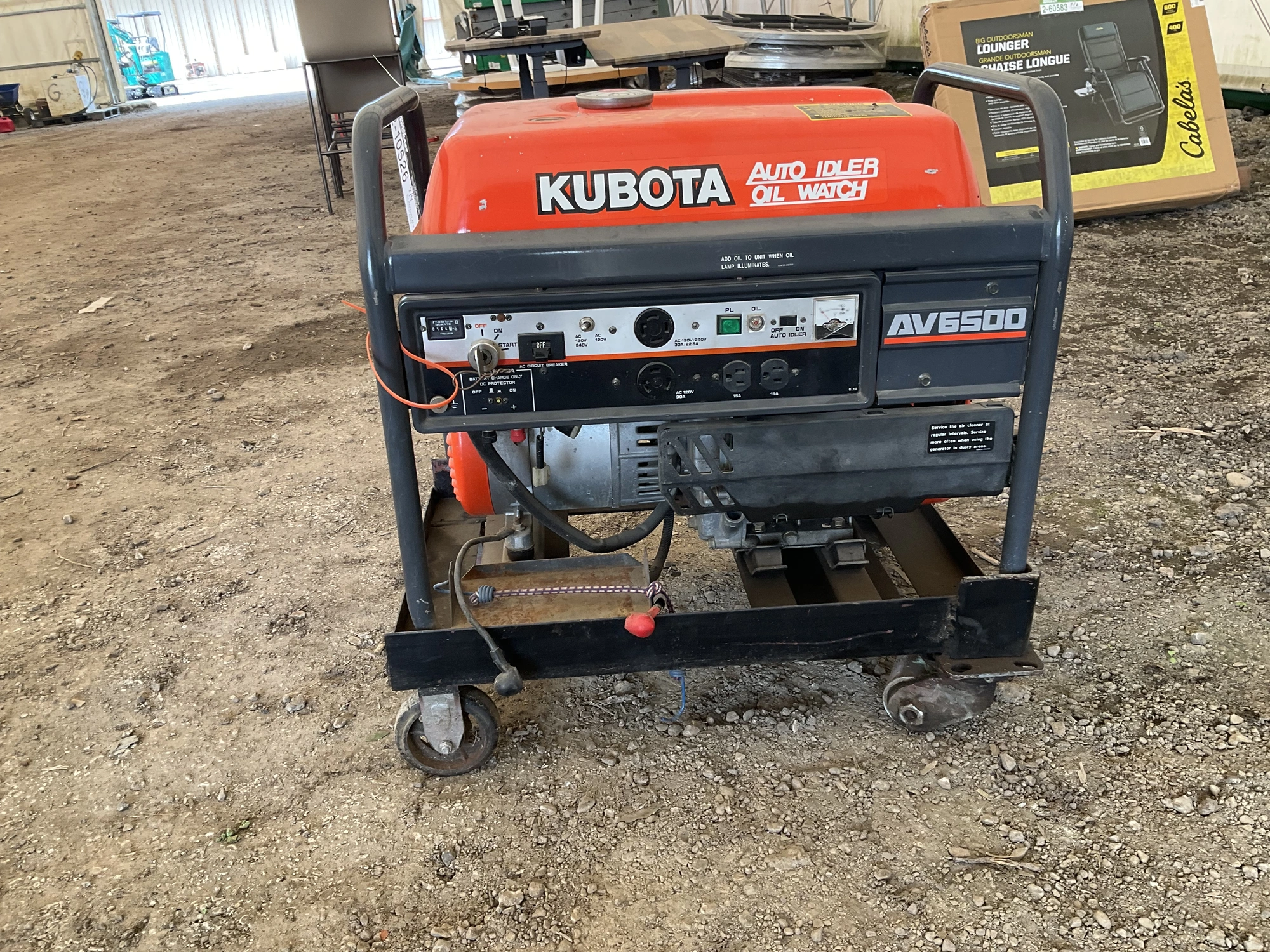 Used KUBOTA AV6500 Portable Generators Michigan US | Miedema Asset Management Group #1320462