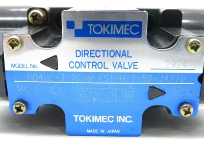 NEW TOKIMEC DG4VC-3-2C-M-PS1-H-7-52-JA170 DIRECTIONAL VALVE DG4VC32CMPS1H752JA17