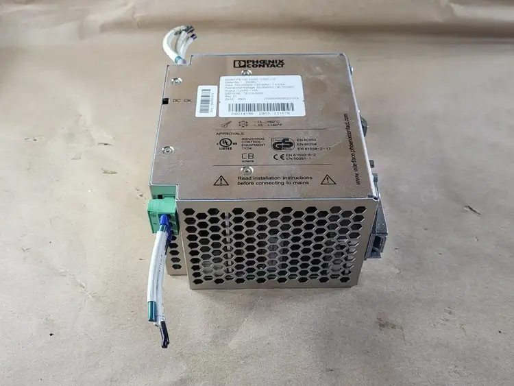 Used PHOENIX CONTACT QUINT-PS-100-240AC/12DC/10 Misc Electrical & Power Parts British Columbia CA | Lenmark #259587