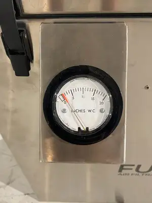 USED FUMEX HIGH-CAPACITY PRE-FILTER UNIT, STAINLESS STEEL