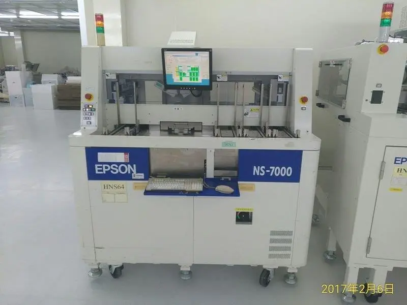 Used 2005 SEIKO EPSON NS7000 High-Speed SMT Pick & Place Illinois US | JAD Group #1542660