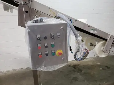 CMI Guillotine Hopper & Incline Conveyor