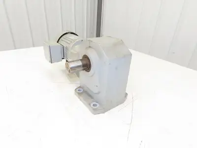 GTR Nissei H2LB-32R-750-T010A Gearmotor 750:1 Ratio 0.1kw 2.3rpm 220V 3PH